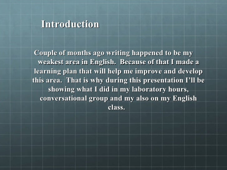 My past learning experiences reflection on learning experience example